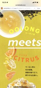 ウーロンmeetsシトラスティー